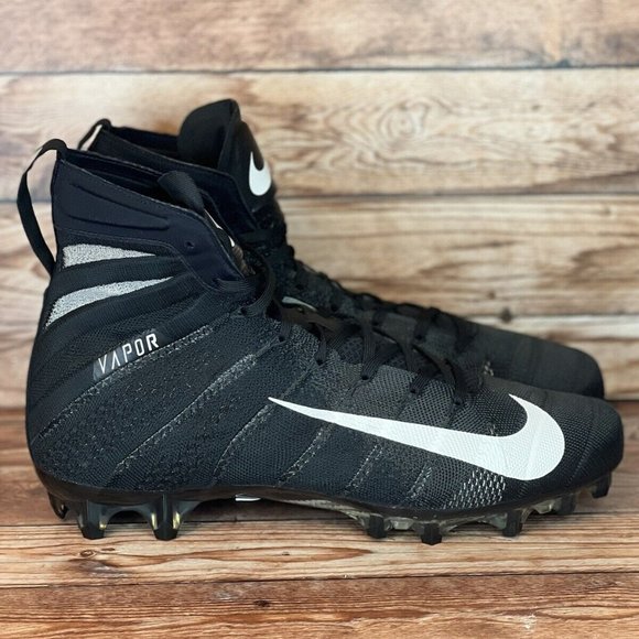 NEW Nike Vapor Untouchable 3 Elite Black Cleats (AO3006-010) Men\'s Size 13.5 main image 9